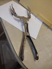 Duplex Serving Fork Tongs Salad Made In USA Vintage 10โ