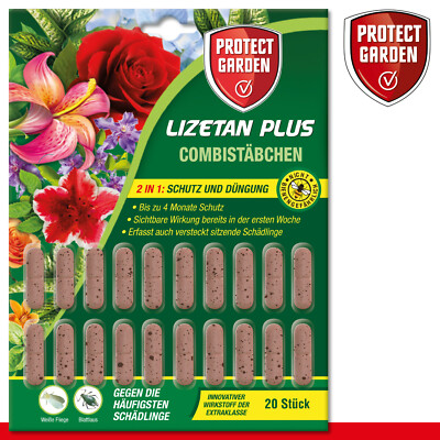 Protect Garden 20 Stück Lizetan  Plus Combistäbchen