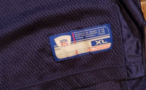 Vintage St. Louis Rams Marshall Faulk jersey youth XL LA - Picture 9 of 9
