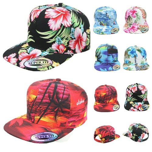 Hawaiian Baseball Cap Floral Hat 