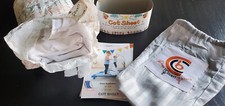 NEW - Camp County Beyond Cot Sheets for Toddler and Preschool - White x 12