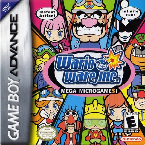 WarioWare Inc Mega Microgame$! GBA Video Game Gameboy Advance 2003