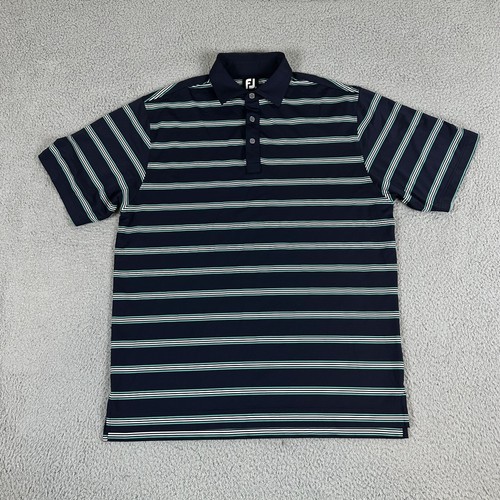 Gilet Footjoy Homme Taille L Bleu - Demi-zip Extensible - Ouvertures Bras - état Correct