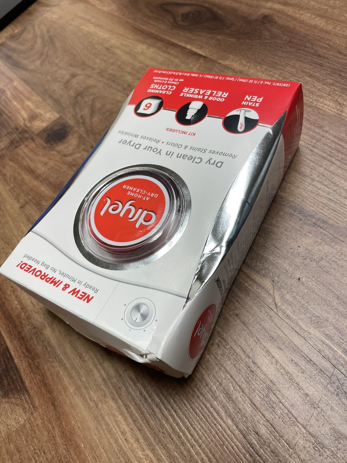 Dryel At Home Dry Cleaner Starter Kit with 6 Cleaning Cloths