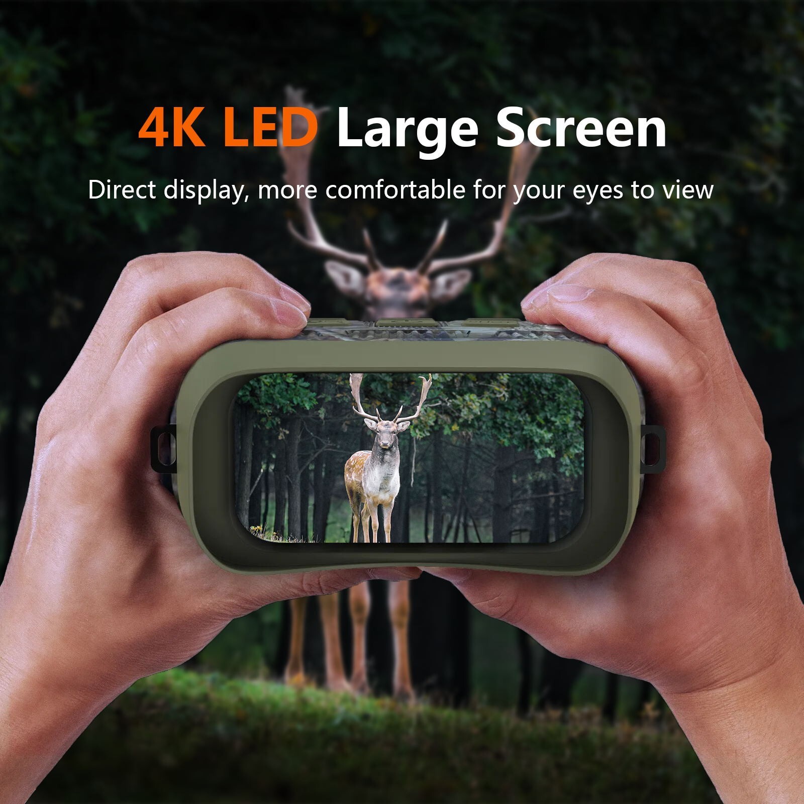 Night Vision Googles Infrared Digital Binoculars For Total Darkness Surveillance