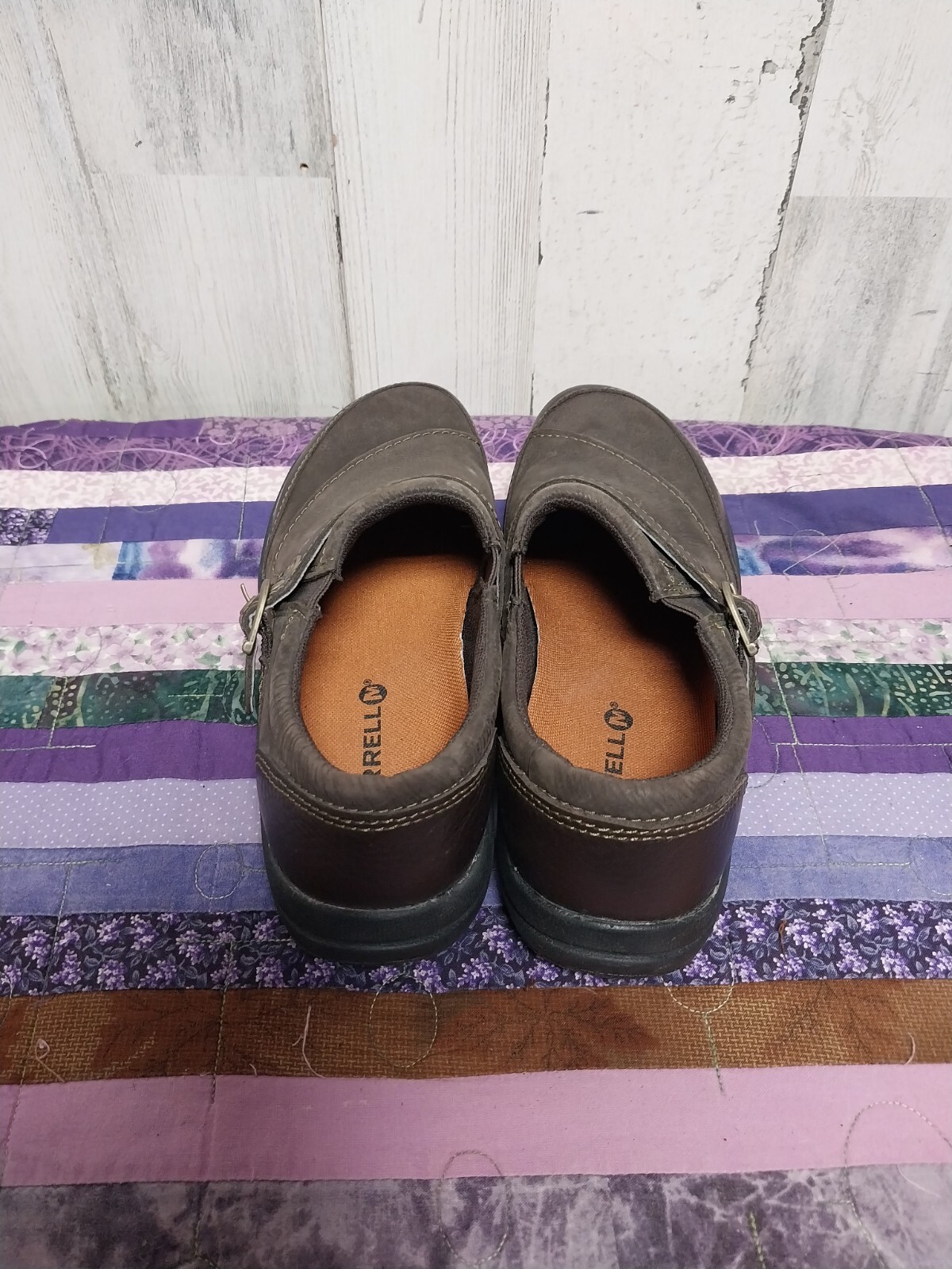 Merrell Dassie Fibbia Slip On Scarpe Pelle Espresso #J69082 Donna Taglia 6 5