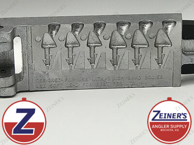 Moule à Leurres Tête Shad Do-It Molds 3354 - Pour Poids De 1.5 à 2.5 Oz, 3 Cavités - Neuf