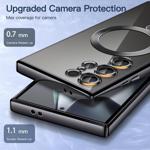 Stoßfeste Magnet Hülle Samsung S25 Ultra S23 Plus S24 FE A25 A35 A55 A15 S25 - Bild 13 von 52