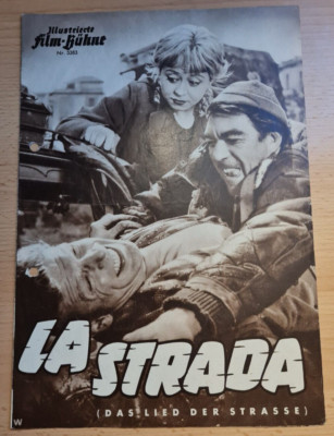 Programmheft zu La Strada- Das Lied der Straße (1954), Anthony Quinn