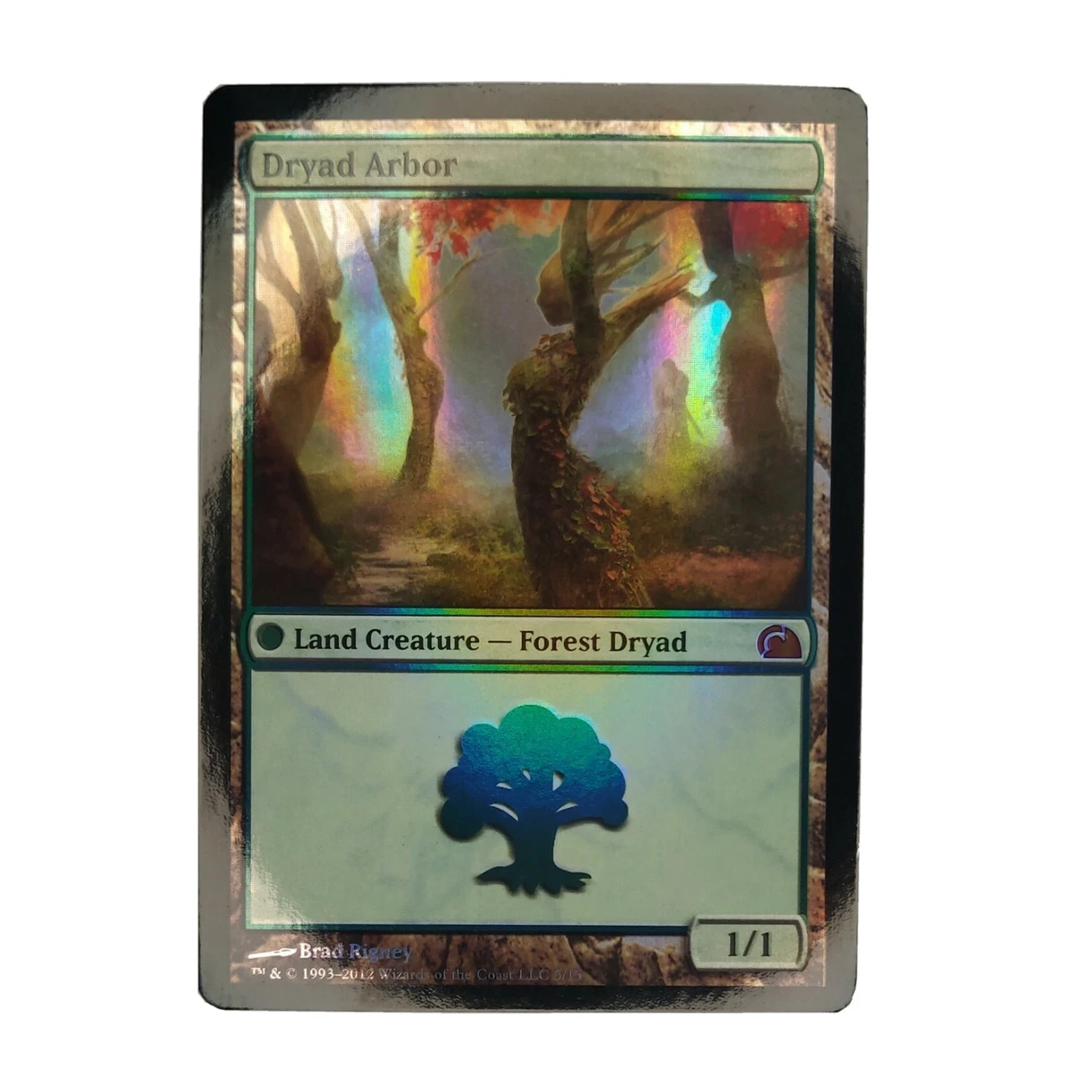 Dryad Arbor - From The Vault: Realms, LP 1x MTG Magic The Gathering Land Forest