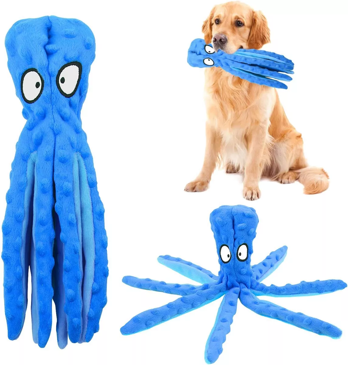 Octopus dog cheap toy plush