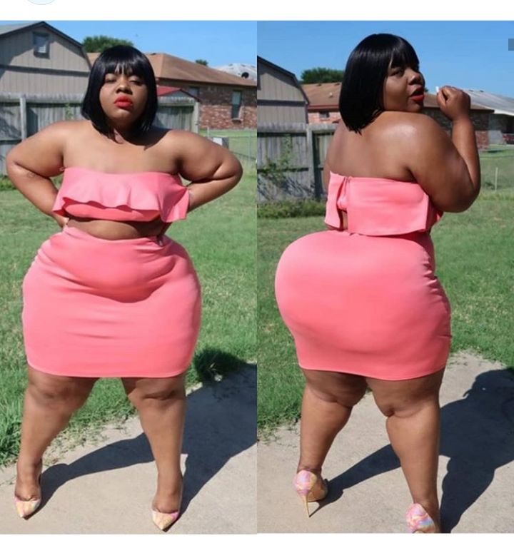 Plus Size Wholesale Pink Black Ruffle Tube Top Stretch Knee Skirt Set 1X 2X  3X