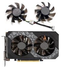1 Set Cooling Fan T128015BU/FD8015U12D for ASUS RTX2060 GTX1650 1660 TUF