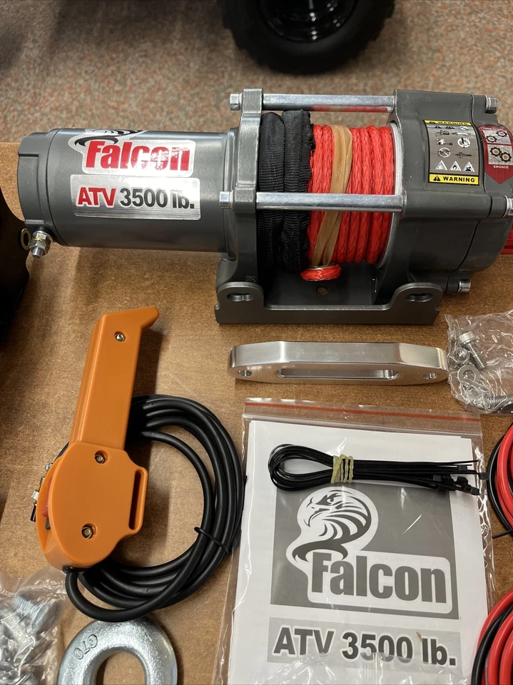 Kit de cabrestante de lujo 3500 lb para Polaris Sportsman 500-850 Foto 3 de 4