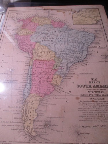 1858 Two sided Map - Europe & South America - Bild 5 von 8