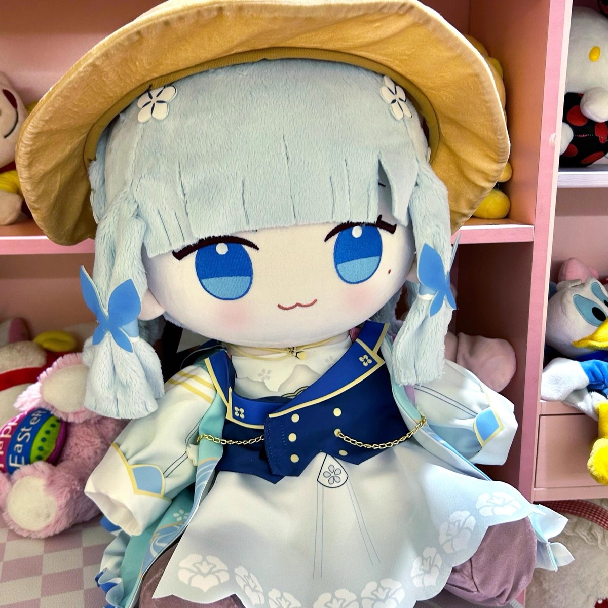 Genshin Impact Kamisato Ayaka 40cm Plush Doll Dress up Stuffed Toys Plushie  Gift | eBay