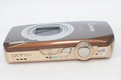 Canon IXY 50S Compact Digital Camera 10.0 MP 10x zoom Brown From