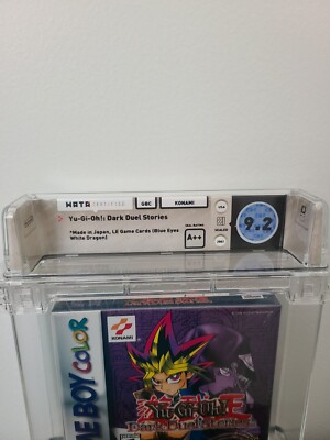 dark duel stories booster box Yu-Gi-Oh Dark Duel Stories Sealed WATA 9.2 A++, DDS-001 BLUE EYES WHITE  DRAGON
