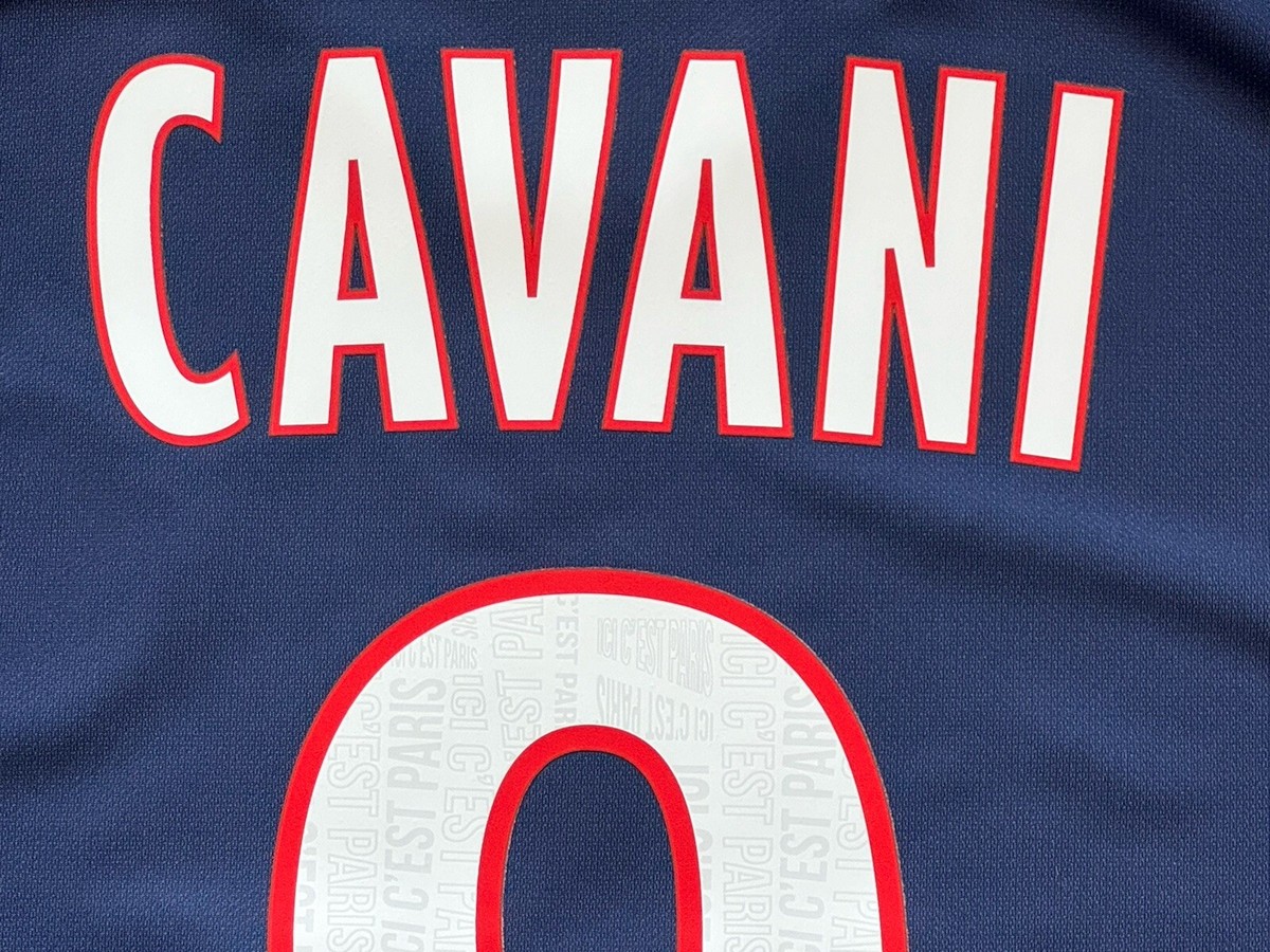 2019/20 PSG Home Jersey #9 CAVANI 2XL Long Sleeve Paris