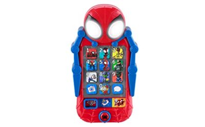 eKids Spidey and His Amazing Friends Toy Phone for Toddler with Built-in Pres...