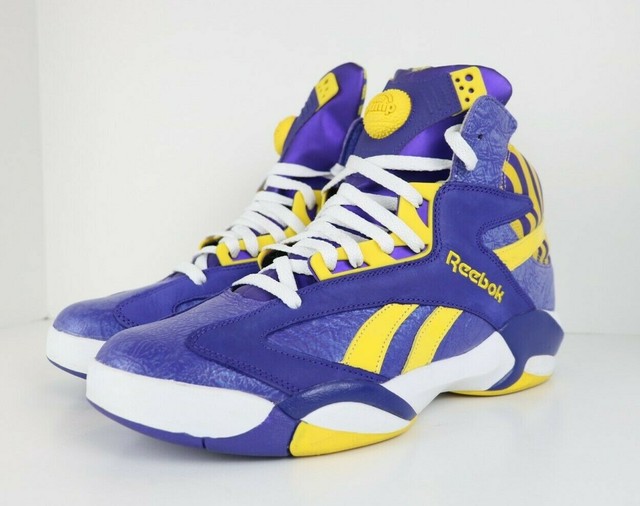 reebok pump yellow