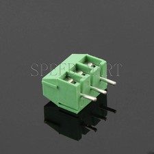3 Pin 3.5mm 3 way straight pin PCB Universal Screw Terminal Block Connector
