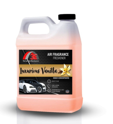 Warm Vanilla Scent Car Air Freshener and Total Odor Eliminator 64 oz, Free S&H
