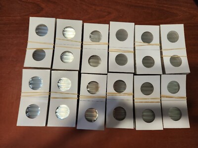1200 2x2 Small Dollar Guardhouse Cardboard Mylar Coin Holders Flips