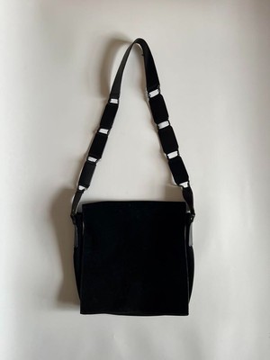 GUCCI SS1997 Leather Shoulder Bag Black | eBay 