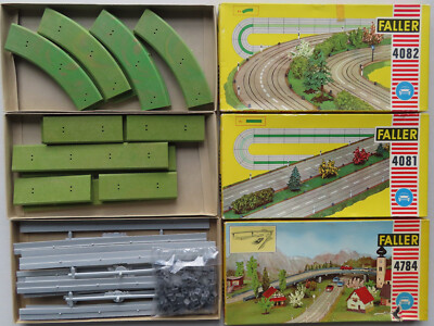 Faller Ams 4082 +4081 Central Reservation/Bordstreifen-Set Boxed #DEZ2589