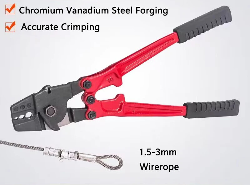 Hand Crimping Pliers Precision Crimping Aluminium Sleeve Crimping Pliers