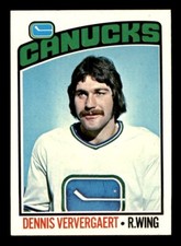 1976 Topps Hockey #175 Dennis Ververgaert NM/MT *d2