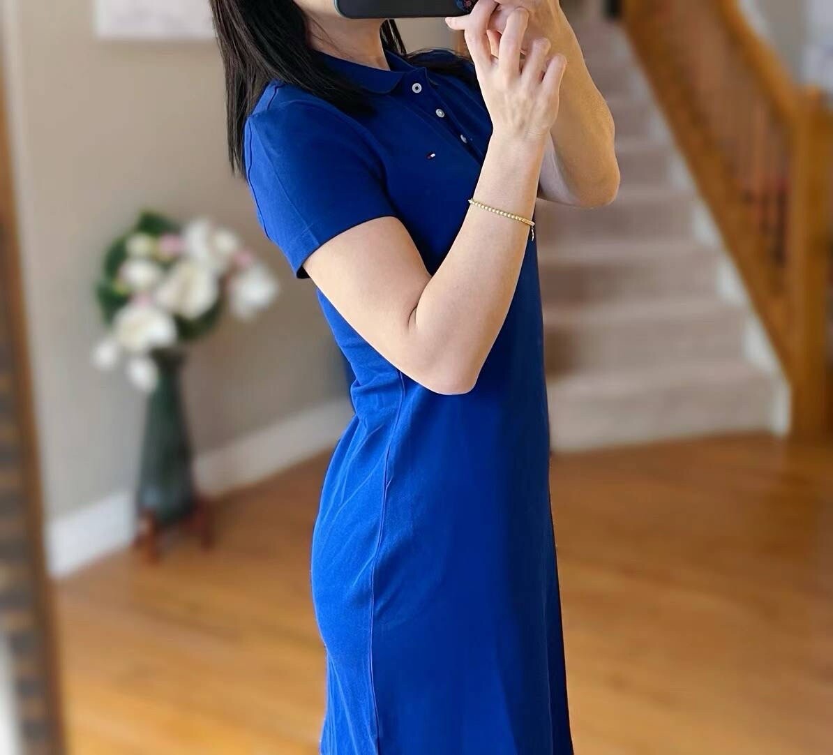 TOMMY HILFIGER GOLF Dress, Brand New, Golf, White, Size S Tommy Hilfiger  Fit\u0026Flare Fluid Twill Dress,