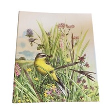 Hallmark Photo Album Create Your Own Scrapbook Bird Flowers Bees Vintage New NIB