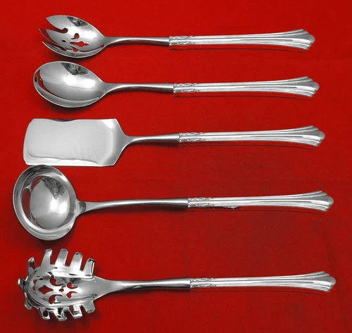 Eighteenth Century by Reed and Barton Sterling Silver Hostess Set 5pc Custom