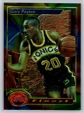 1993-94 Finest #140 Gary Payton Seattle SuperSonics