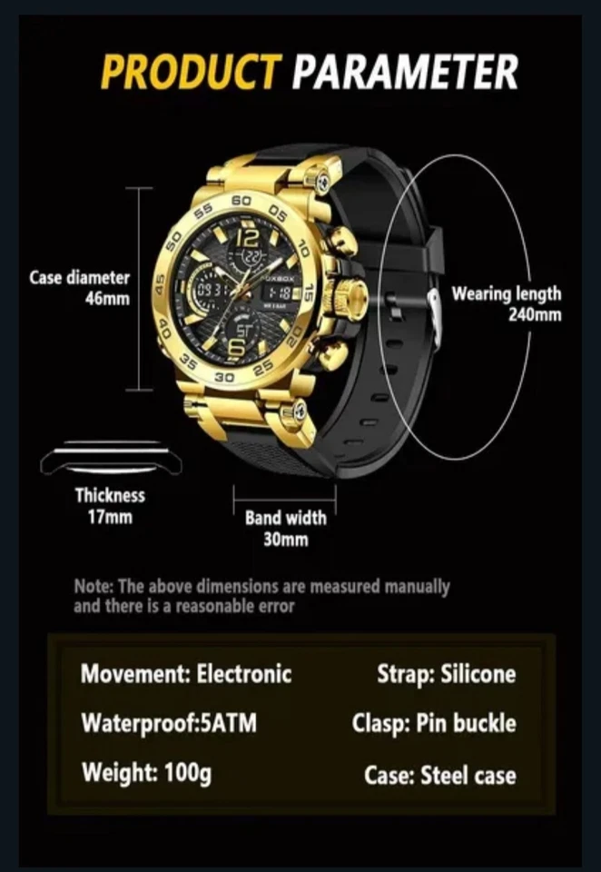 FOXBOX Military Grade Men's Wristwatch - Image 4 of 4