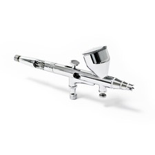 Airbrushpistole Spritzpistole Druckluft Typ 180 Double Action Funktion D&uuml;sen