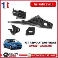 Halter Klemmen Reparatur Scheinwerfer Links Nuckel Ford Fiesta VI Ab Von 2013