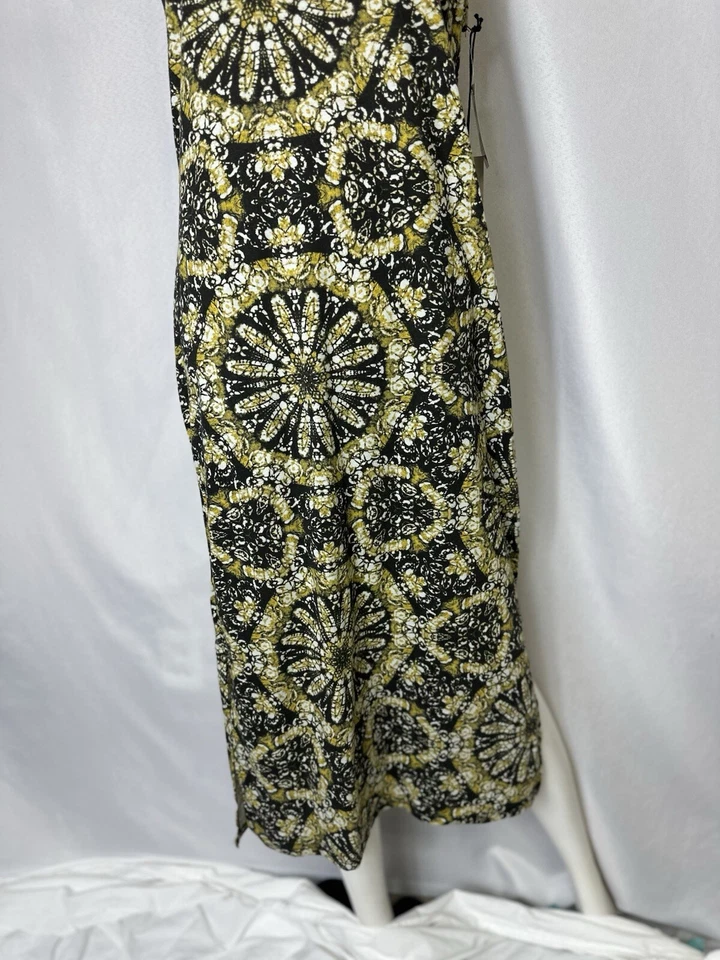 Nuevo con etiquetas Maxi Vestido Vans Algodón Columna Batik con abertura lateral - Talla grande Foto 2 de 3
