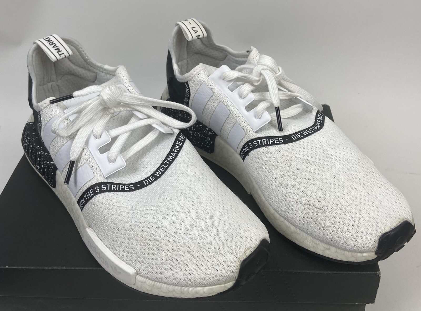 adidas nmd r1 speckle pack white