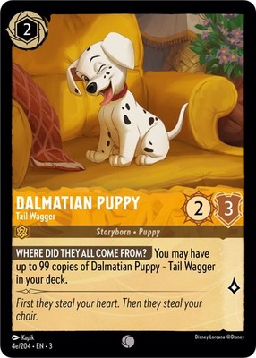Lorcana Dalmatian Puppy - Tail Wagger [3 - 4e/204] C03-R-06