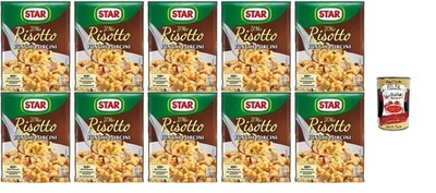 STAR Funghi Porcini Risotto, 10er Pack, 175g pro Beutel, Reiszubereitung+Polpa