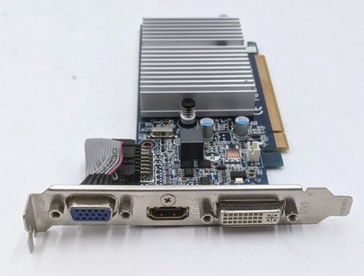 GIGABYTE GeForce 8400 GS 128 MB GDDR3 PCIe Graphics Card- GV-N84STC-512I