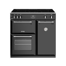 Stoves Richmond 90cm Induction Range Cooker 5 Zone Hob Black S900Ei Grade C