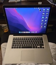 Apple Macbook Pro 15" 2015 - i7 16GB 256GB SSD - OS X Yosemite