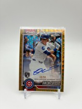 Owen Caissie Chrome 2026 Gold /50 Auto