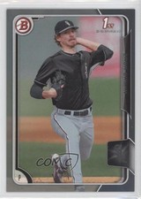 2015 Bowman Draft Silver 15/499 Zack Erwin #24 e0v