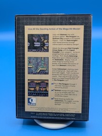 Sega Genesis Batman Returns Complete in Box Tested And Working