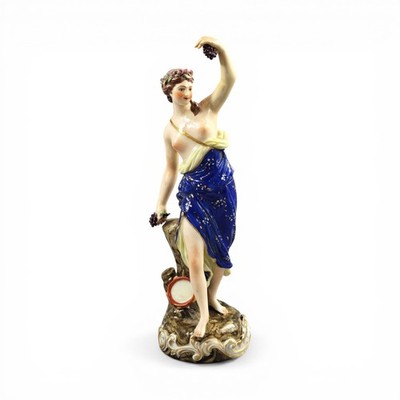 Antique Samson, Paris, porcelain figure of a Bacchante after Derby, c. 1860 1870